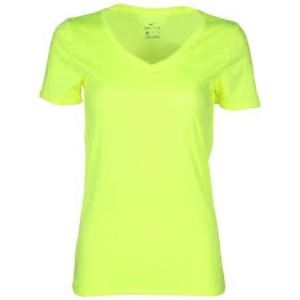 Neon Yellow Nike Dri-Fit VNeck